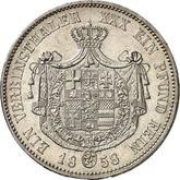 Reverse Thaler 1858 C.P.