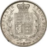 Reverse Halfcrown 1842