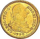 Obverse 2 Escudos 1790 P SF