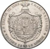 Reverse 2 Thaler 1848 A