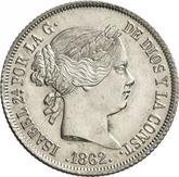 Obverse 4 Reales 1862