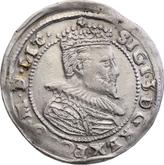 Obverse 6 Groszy (Szostak) 1595 IF