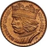 Reverse 10 Zlotych 1925 Pattern Bolesław I the Brave