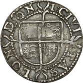 Reverse 2 Pence (Halfgroat) no date (1601-1602) Seventh issue