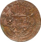 Reverse 1 Grosz 1755 Crown