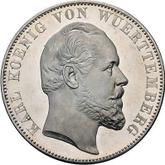Obverse 2 Thaler 1869 Ulm Cathedral