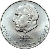 Obverse 20 Mark 1973 A Otto Grotewohl