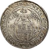 Reverse Thaler 1645 GR Torun