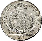 Reverse 20 Kreuzer 1812 I.L.W.