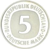 Obverse 5 Mark 1994 J