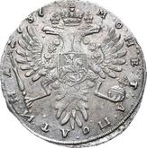 Reverse Poltina 1737 Type 1735