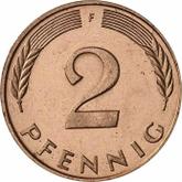 Obverse 2 Pfennig 1988 F