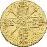 Reverse Half Guinea 1711 Post Union