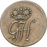 Obverse 1 Pfennig 1817 W