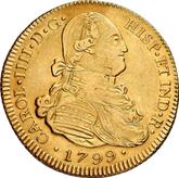 Obverse 4 Escudos 1799 PTS PP