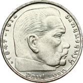 Obverse 2 Reichsmark 1938 B