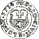 Obverse Schilling (Szelag) 1534 Elbing