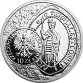 Obverse 10 Zlotych 2014 MW Bracteate Leszek I the White