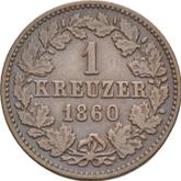Reverse Kreuzer 1860