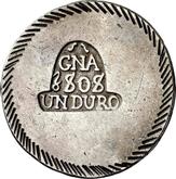 Reverse 1 Duro 1808 GNA