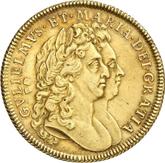 Obverse Two guinea 1693