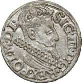 Obverse 3 Groszy (Trojak) 1622 Krakow Mint