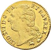 Obverse Louis d'Or 1786 B