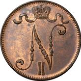Obverse 5 Pennia 1901