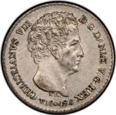 Obverse 1 1/4 Schilling 1842 VS