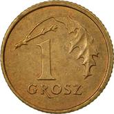 Reverse 1 Grosz 1990 MW