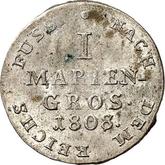 Reverse Mariengroschen 1808 C