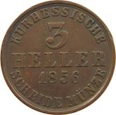 Reverse 3 Heller 1856