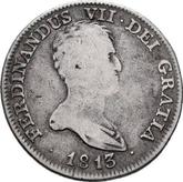 Obverse 4 Reales 1813 M GJ