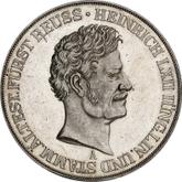 Obverse 2 Thaler 1843 A 25 years of the reign of Henry LXII