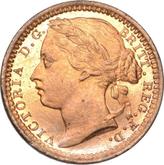 Obverse Third Farthing 1866