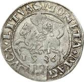 Obverse 1 Grosz 1536 I Lithuania