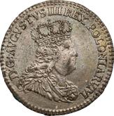 Obverse 3 Groszy (Trojak) 1753 Crown