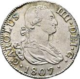 Obverse 2 Reales 1807 M FA