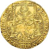 Obverse Rose Ryal no date (1619-1625) Third coinage