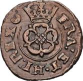 Reverse Farthing no date (1625-1649) Rose