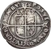 Reverse Threepence 1577 Third issues