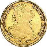 Obverse 4 Escudos 1787 Mo FM