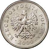 Obverse 10 Groszy 2000 MW
