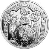 Obverse 10 Zlotych 2014 MW Bracteate Mieszko III the Old