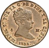 Obverse 4 Maravedís 1838