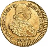 Obverse 1 Escudo 1811 NR JJ