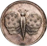Obverse 4 Groschen no date (1709) Butterfly