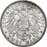 Reverse 2 Mark 1891 A Hesse