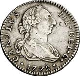 Obverse 1 Real 1772 M PJ