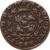 Reverse 1 Grosz 1791 MV